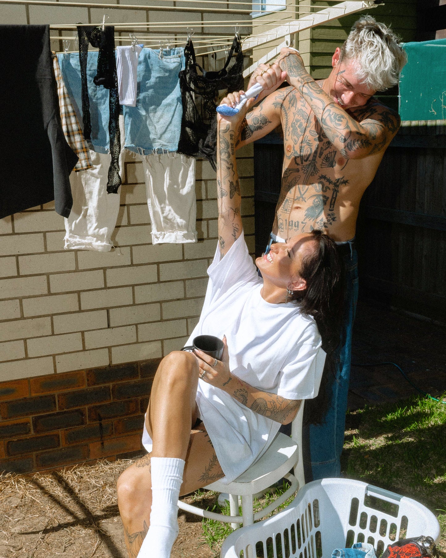 Bare Bones Tee - Off White