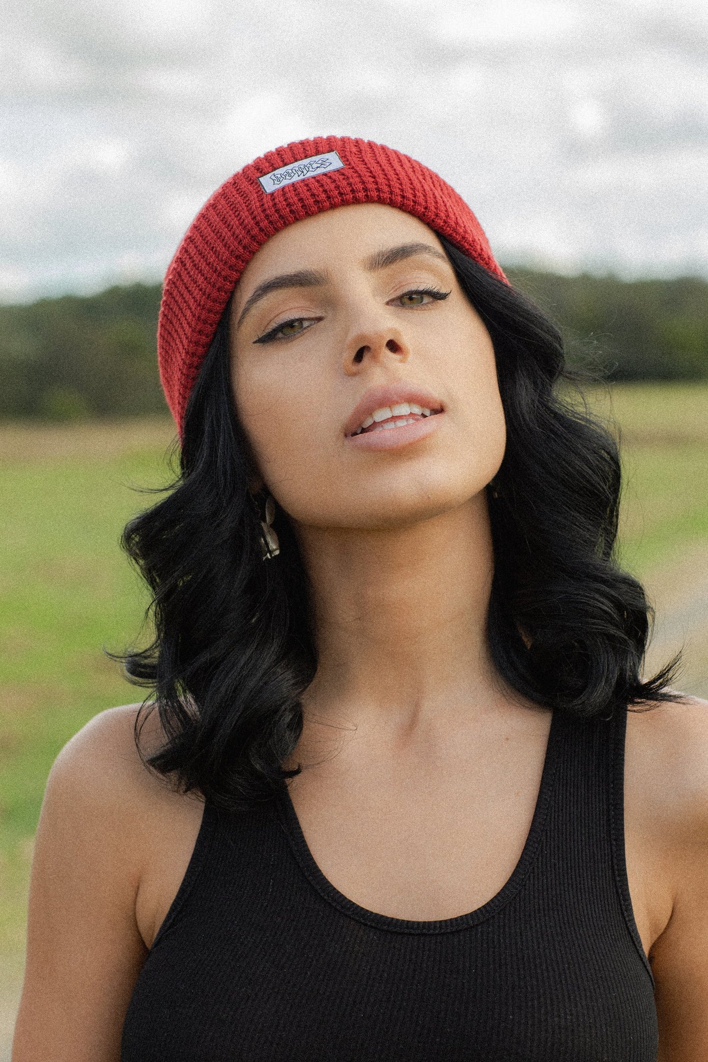 Rusty steeze - Waffle Knit Beanie